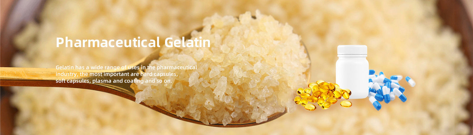 chất lượng Bột gelatin cấp thực phẩm nhà máy sản xuất