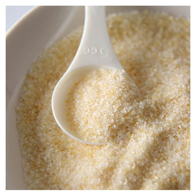 Light Yellowish Odorless Cattle Gelatin Powder Edible Additive