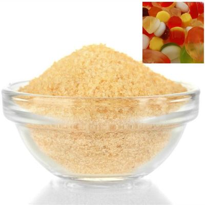 Light Yellow Edible Bovine Gelatin 280 Bloom Gelatine Protein 95%