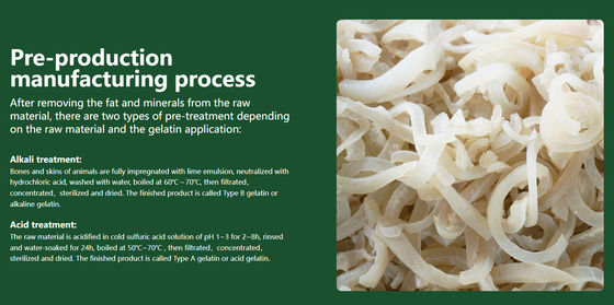 Industrial Gelatin Powder 6.0-12.0MPa.S Viscosity Less 1000Cfu/G