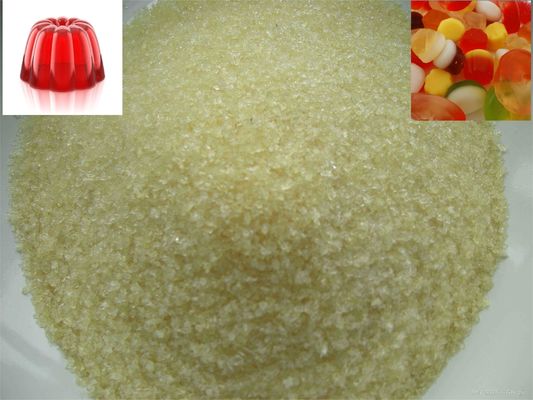 White 200 Bloom Beef Gelatin Powder With Low Moisture Content