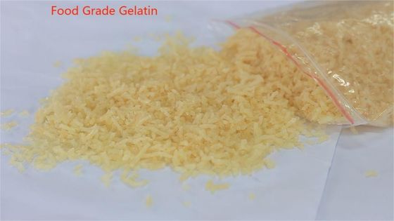 Thực phẩm protein trắng Bột gelatin ăn được 90% độ nhớt cao