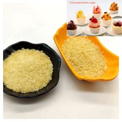 8-60 Mesh Particle Size Halal Gelatin Powder Uniform Texture