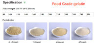 Вязкость порошка изогелатина скотского происхождения 1,0-2,0 Mpa.S Число блюд ≤ 1000 Cfu/G Пища