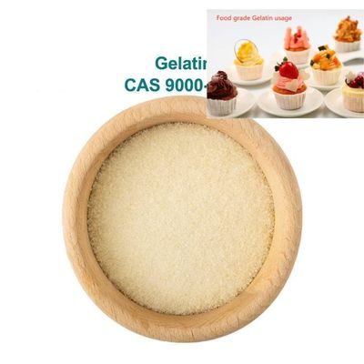 Gelatina bovina em pó de cinzas ≤ 2,0% Viscosidade 1,0-2,0 Mpa.S Isoproduto