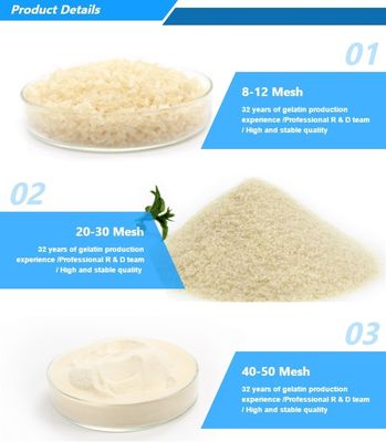 水溶性有機ゼラチン 食品医薬品用