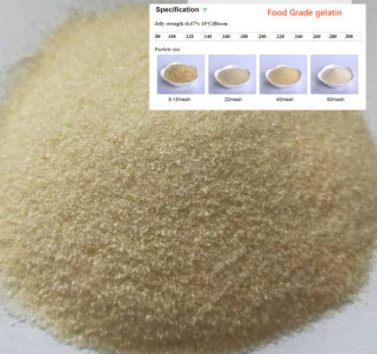 Halal Certified Beef Gelatine Smooth Mild Taste