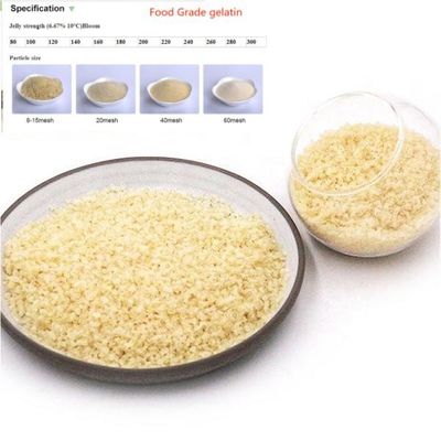 PH 5.0-7.0 الزرنيخ ≤2ppm الجيلاتين الصناعي مسحوق نسبة الزرنيخ منخفضة غير صالح للأكل