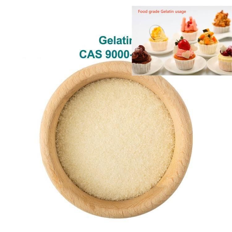 Gelatine poeder van runderen van levensmiddelensoort ≤ 2,0% Viscositeit 1,0-2,0 Mpa.S Isoproduct