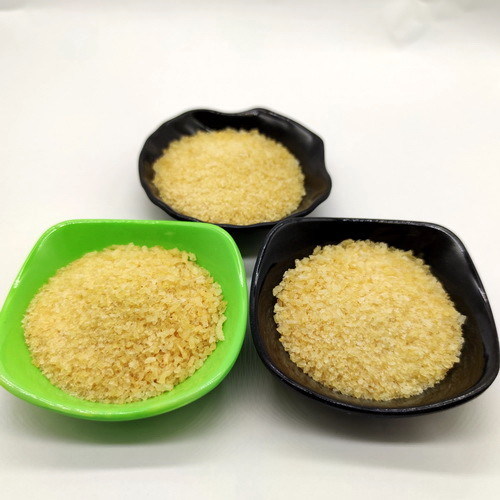 Food Additive Leaf Gelatin Sheets 8490 Protein Animal Skin Origin