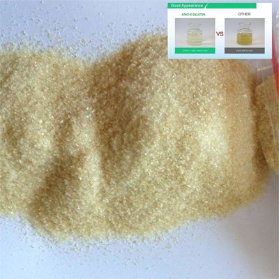 180bloom Food Additive Gelatin Edible Powder Light Yellow Odorless