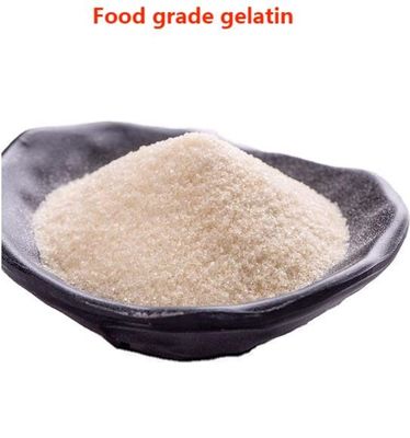 180bloom Food Additive Gelatin Edible Powder Light Yellow Odorless