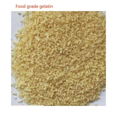 Yellowish 80-300bloom Halal Beef Gelatine Powder Additive