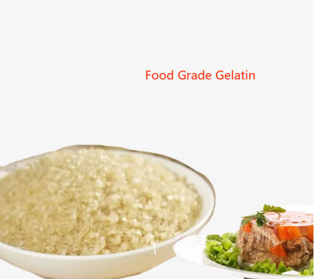 ISO Certified 95% Protein Gelatin Beef Powder Food Grade Light Yellow