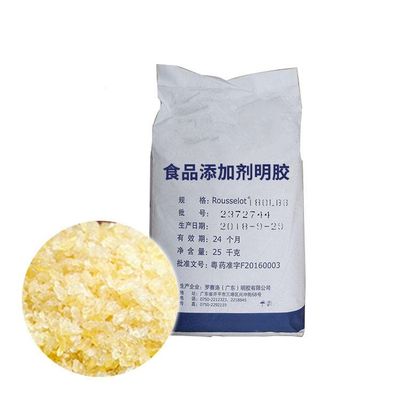 Light Yellowish Beef Halal Gelatin Powder Health Protection 25Kg Per Bag