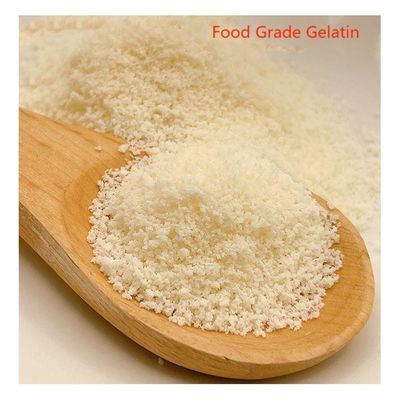 ISO Certified Food Grade Pork Gelatin Powder 95% Protein Light Yellow