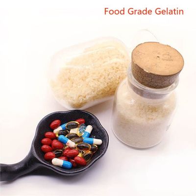 ISO Edible Bovine Skin Halal Food Gelatin Powder Stabilizer 20-50mesh