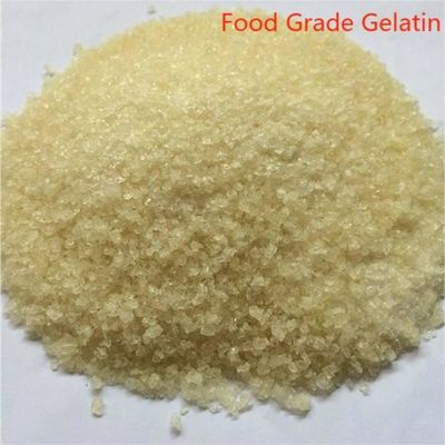 Light Yellow Edible Bovine Gelatin  280 bloom gelatine Protein 95%